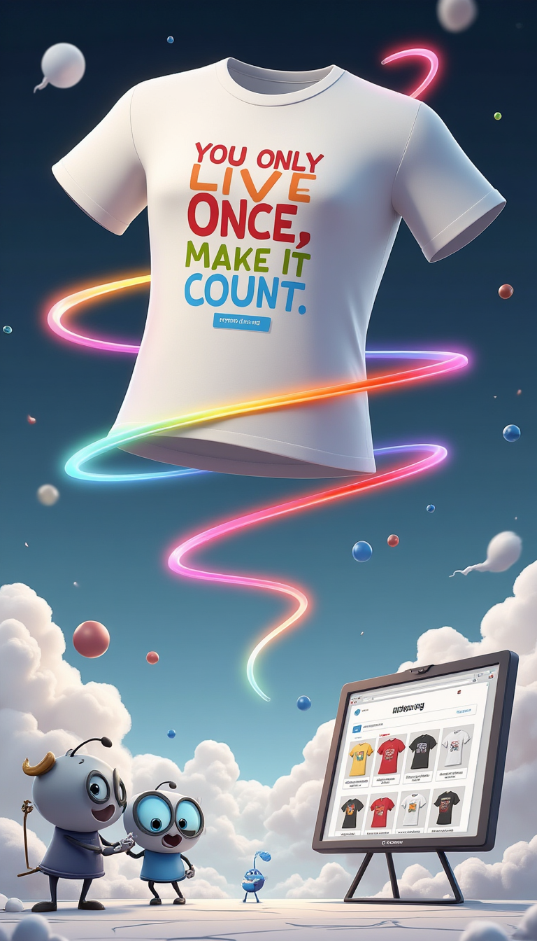 Unisex T-shirt You Only Live Once