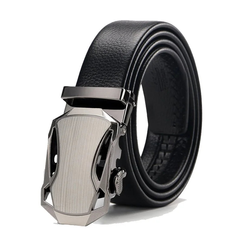 Premium Automatik Ledergürtel für Herren – Eleganz & Komfort
