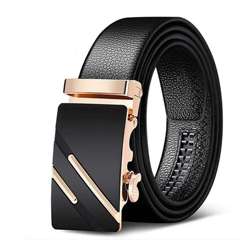 Premium Automatik Ledergürtel für Herren – Eleganz & Komfort