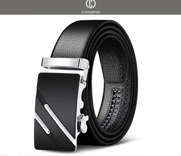 Premium Automatik Ledergürtel für Herren – Eleganz & Komfort
