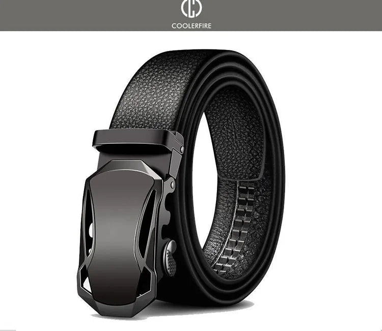 Premium Automatik Ledergürtel für Herren – Eleganz & Komfort
