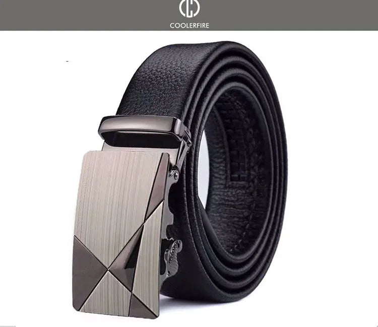 Premium Automatik Ledergürtel für Herren – Eleganz & Komfort