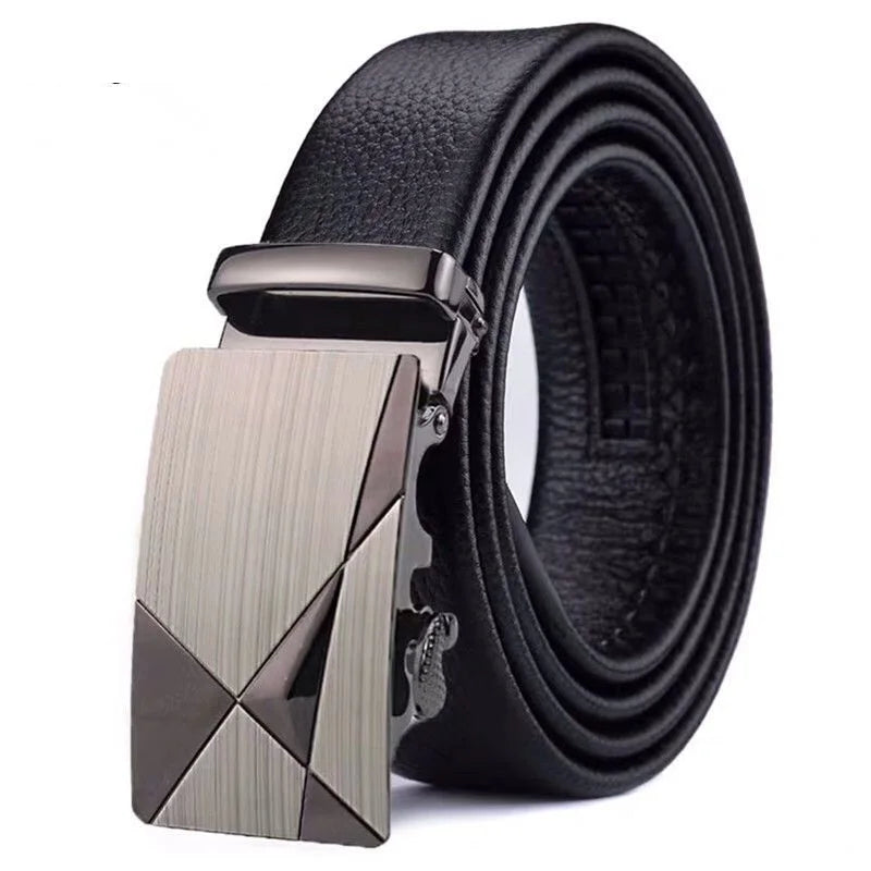 Premium Automatik Ledergürtel für Herren – Eleganz & Komfort