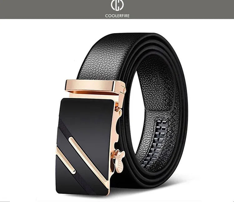 Premium Automatik Ledergürtel für Herren – Eleganz & Komfort
