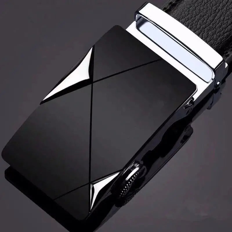 Premium Automatik Ledergürtel für Herren – Eleganz & Komfort