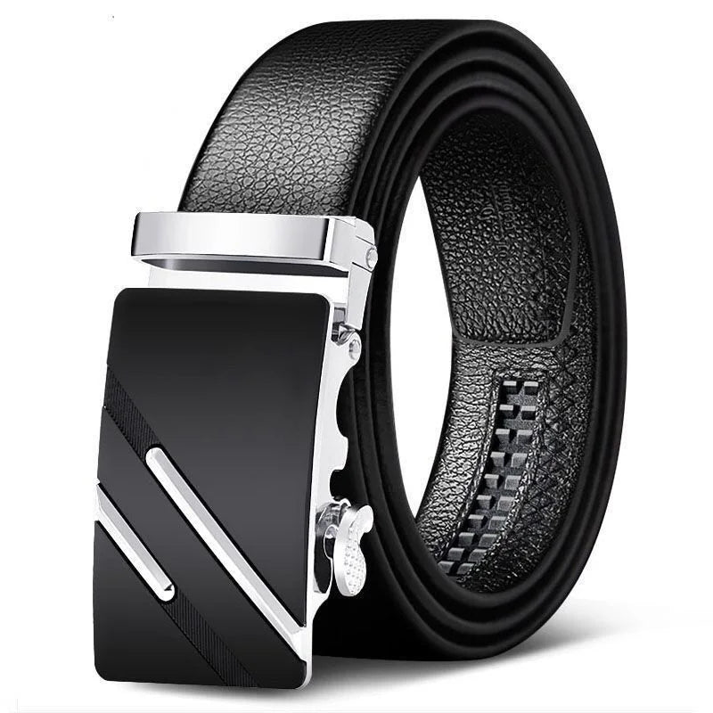 Premium Automatik Ledergürtel für Herren – Eleganz & Komfort
