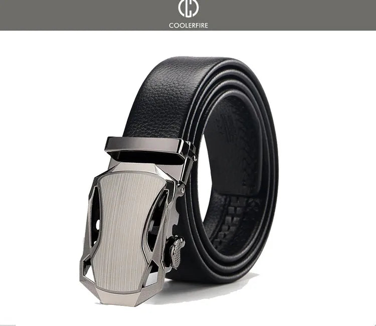 Premium Automatik Ledergürtel für Herren – Eleganz & Komfort