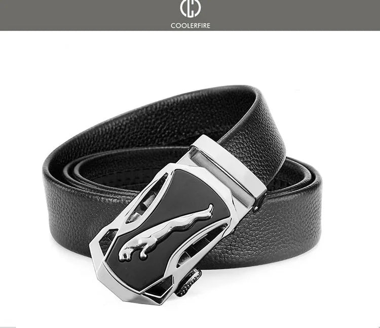Premium Automatik Ledergürtel für Herren – Eleganz & Komfort