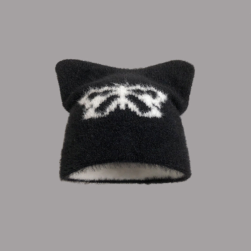 Women's Sweet And Spicy Cat Ears Warm Hat