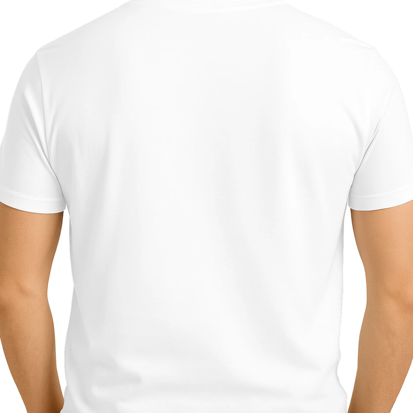 Be Like Water T-Shirt – Minimalistisches Motivations-Shirt für starke Seelen – Unisex Softstyle T-shirt Rückansicht.