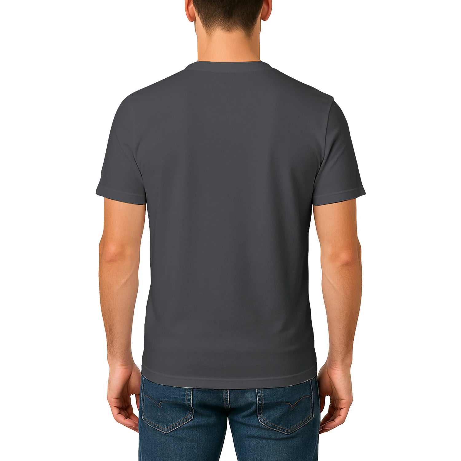 Be Like Water T-Shirt – Minimalistisches Motivations-Shirt für starke Seelen - Unisex Softstyle T-shirt Rückansicht